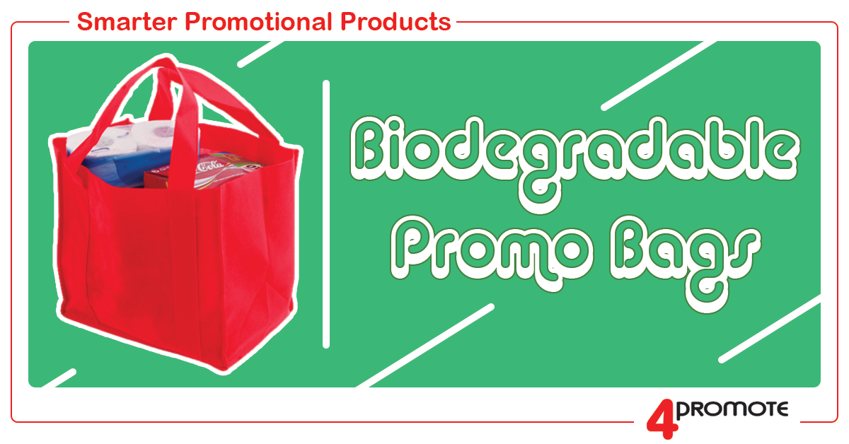 Custom Branded Biodegradable Promo Bags