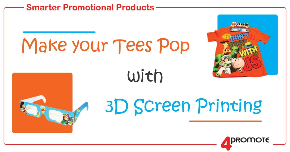 Custom 3D Screen Printing for your Tees