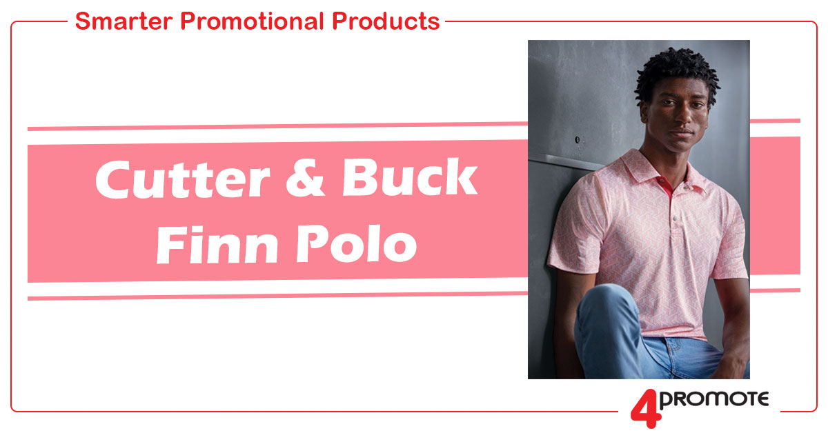 Custom Branded Cutter & Buck Finn Polo