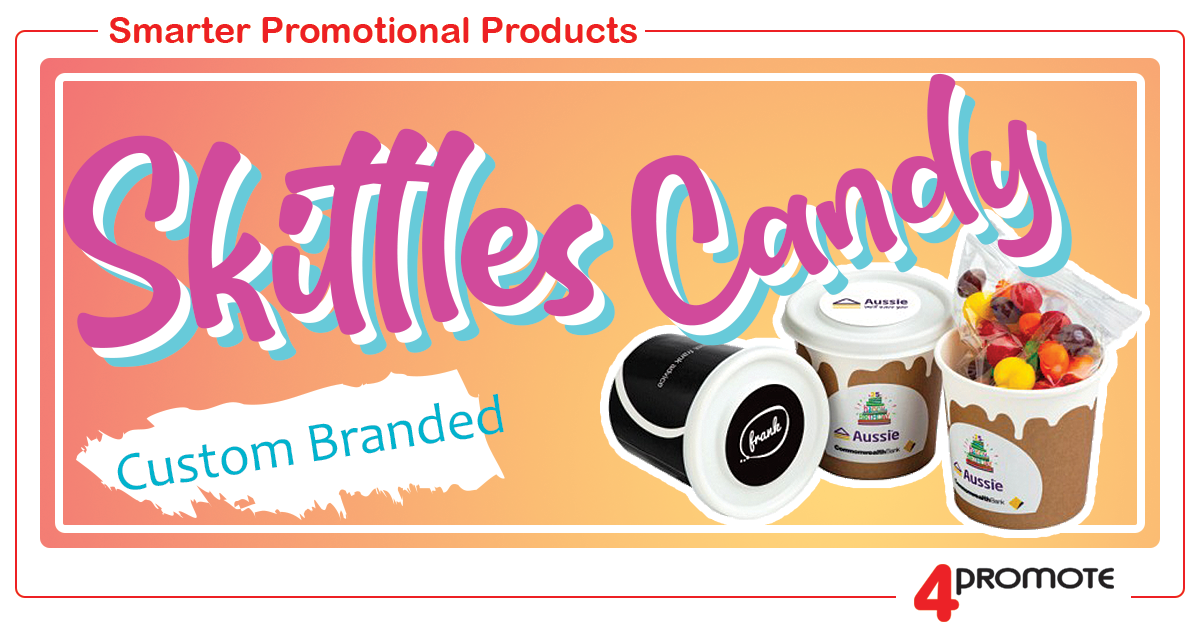 Custom Branded Skittles Candy