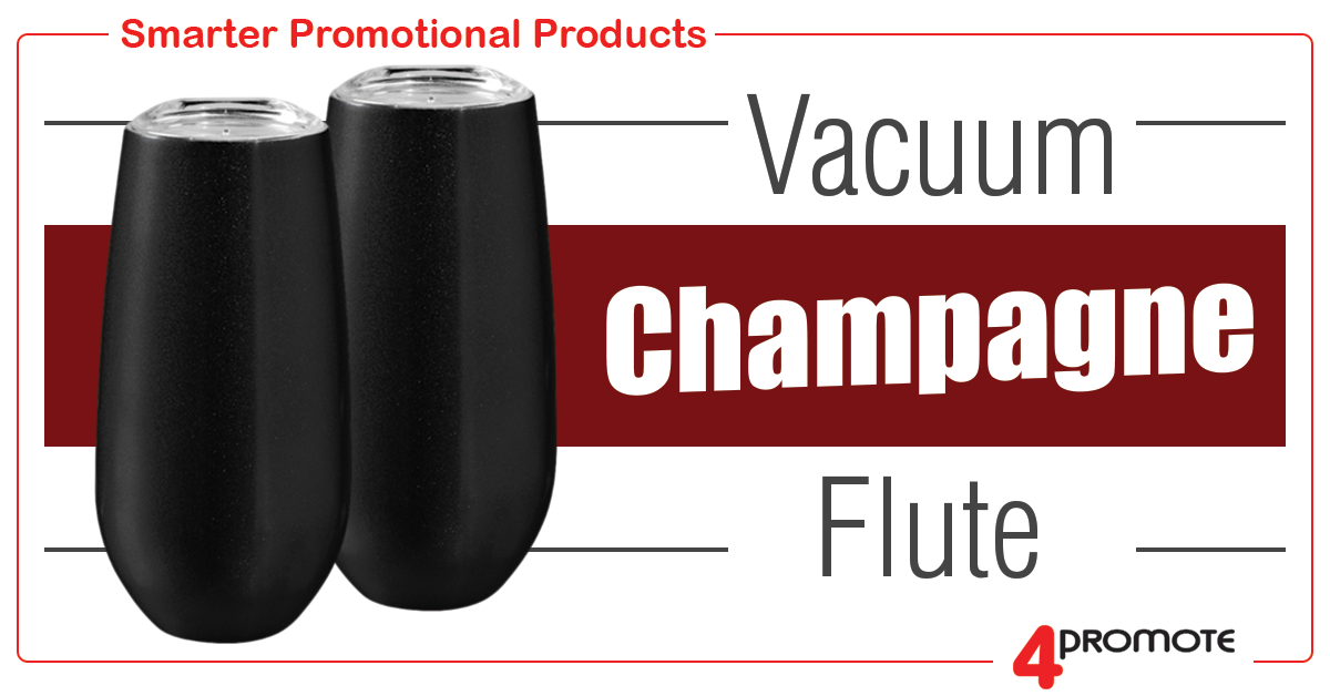 Custom Branded Vacuum Champagne Flute