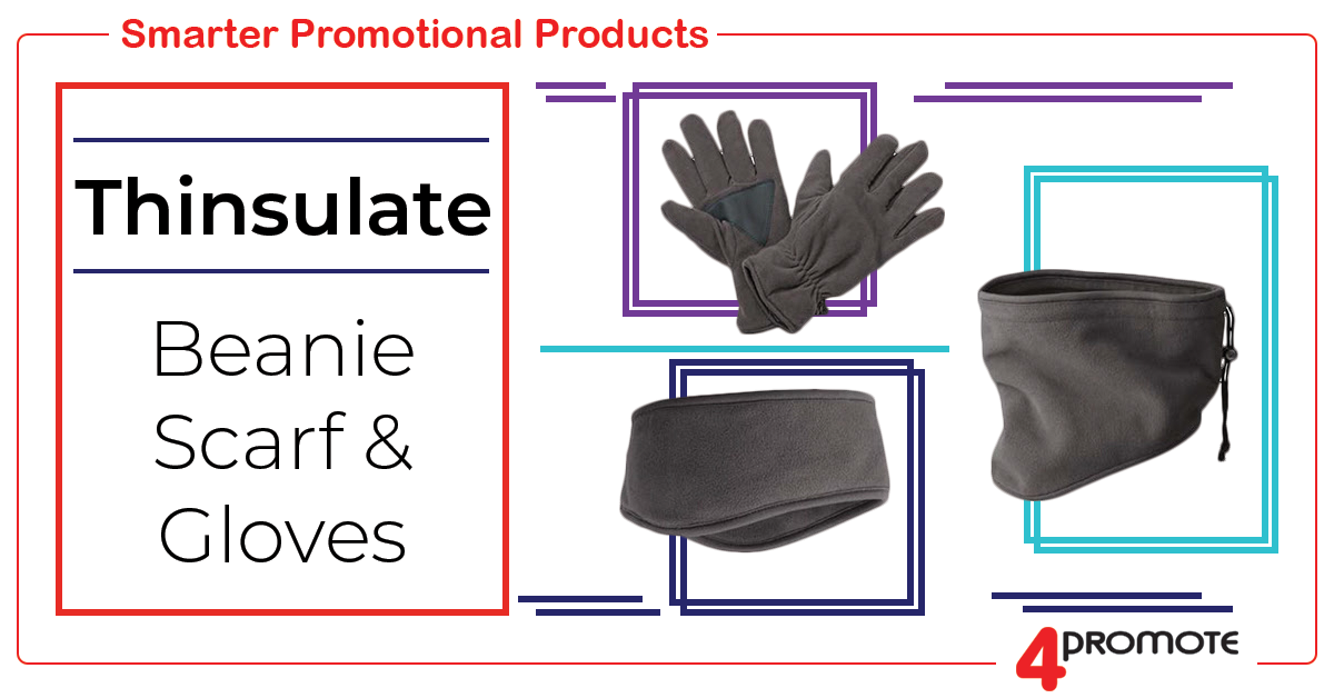 Thinsulate Beanie, Scarf & Gloves