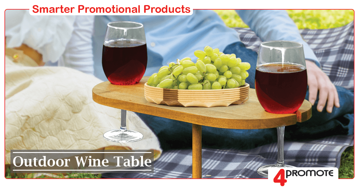 Custom Branded Outdoor Wine Table