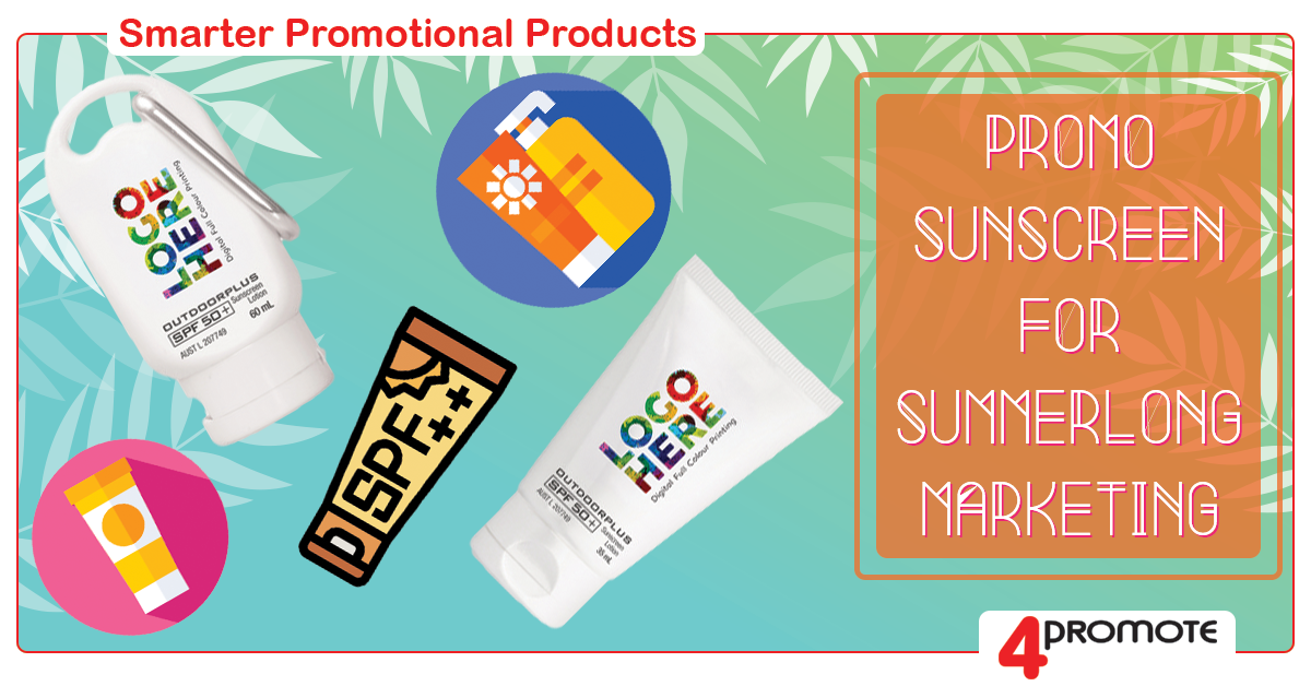 Promo Sunscreen for Summer Marketing