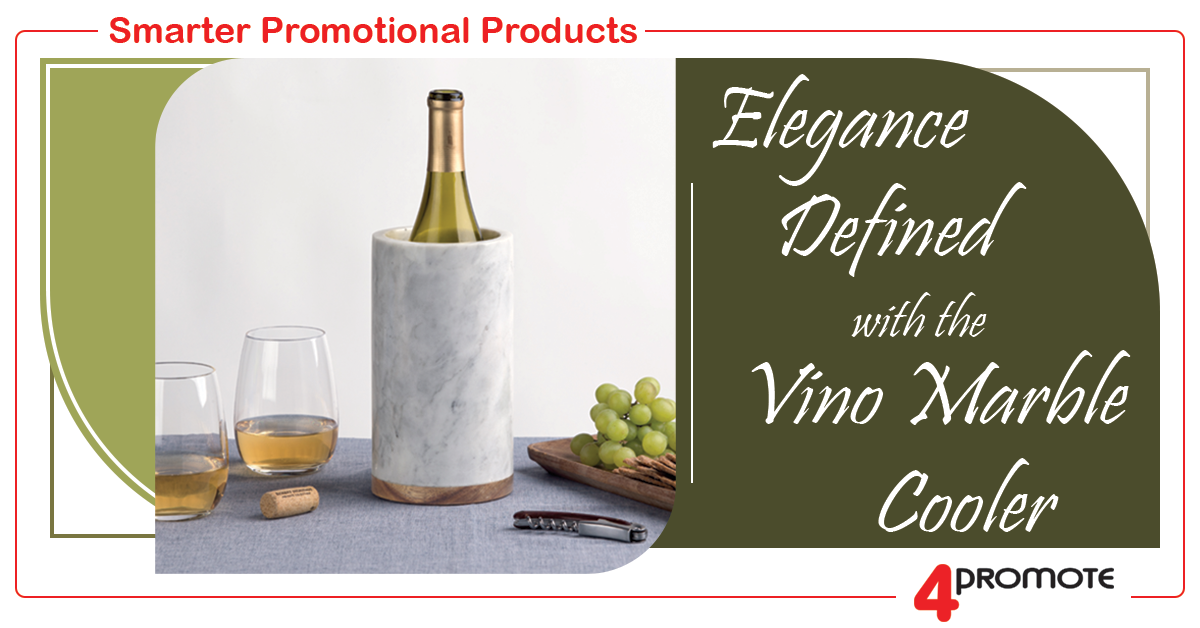 Custom Branded Marble Vino and Champagne Cooler