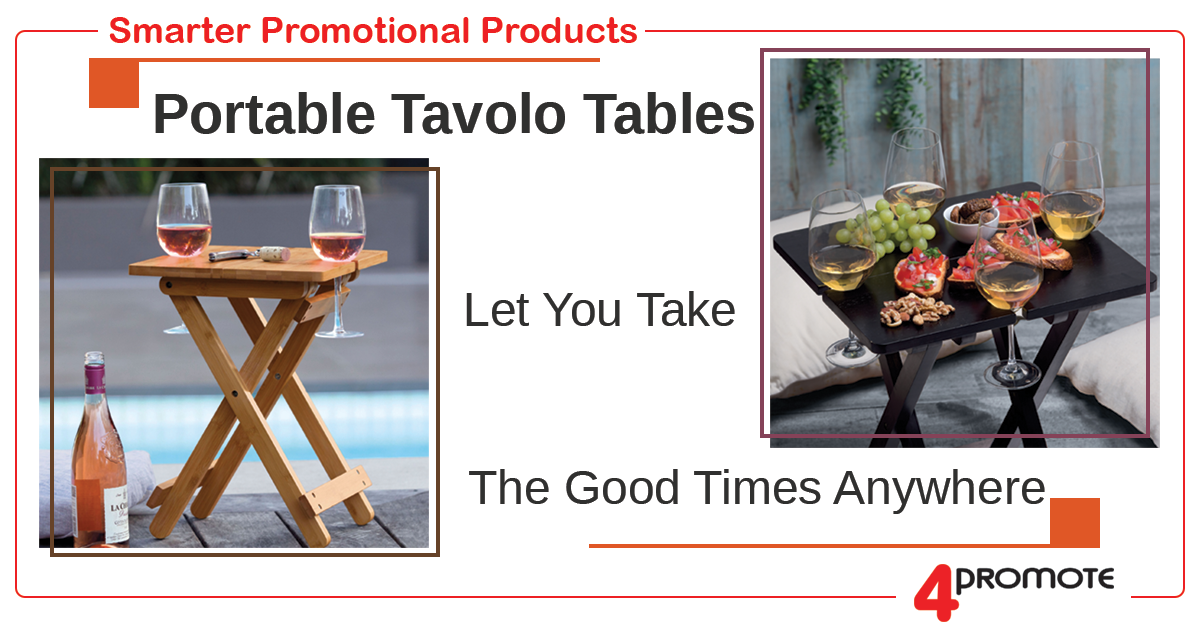 Custom Branded Portable Tavolo Tables