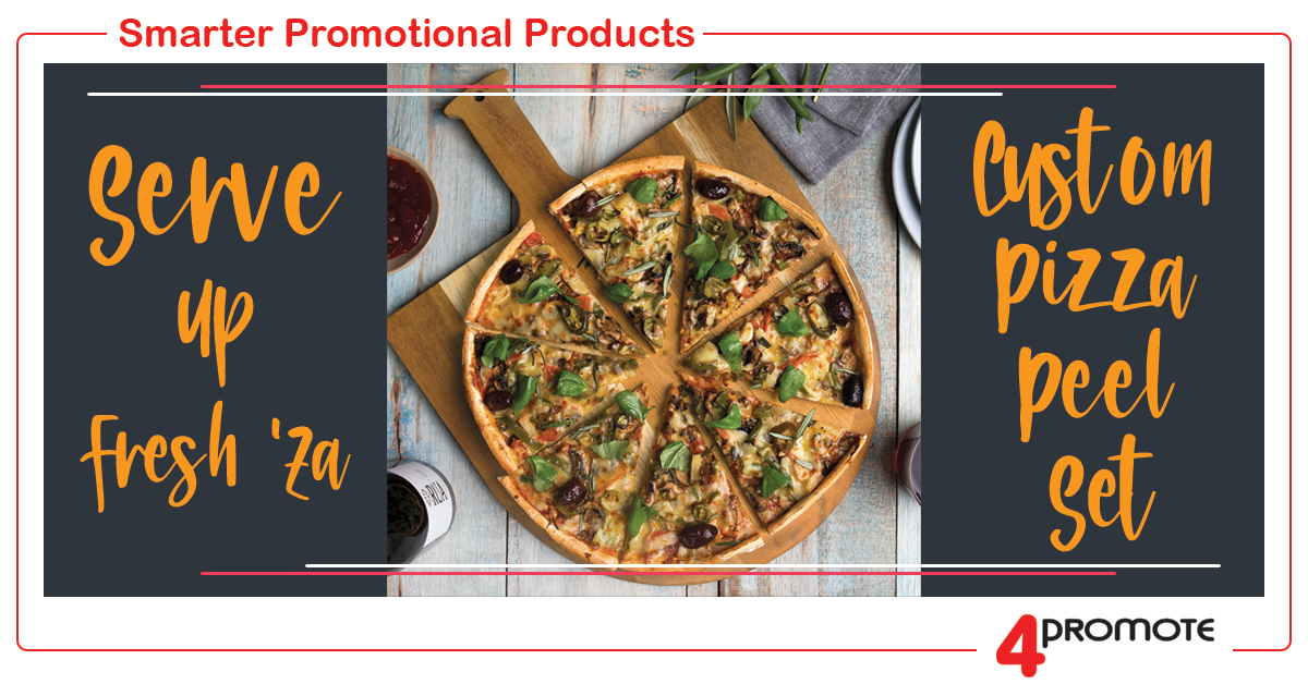 Custom Branded Pizza Peel Set