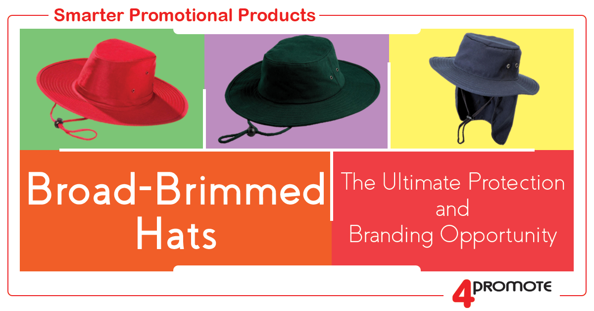 Custom Branded Broad-Brimmed Hats