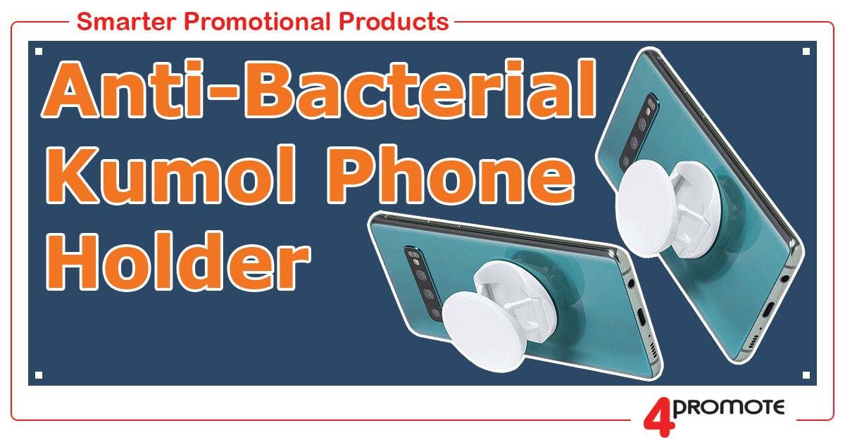 Custom Branded - Anti-Bacterial Kumol Smartphone Holder