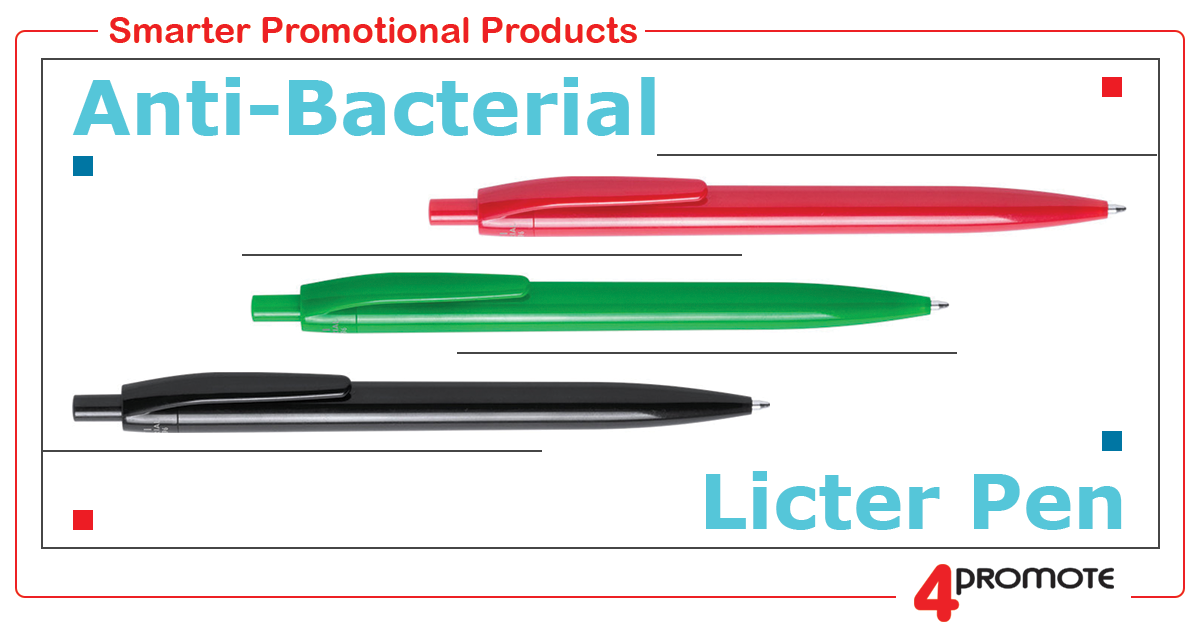 Custom Branded - Anti-Bacterial Licter Pen