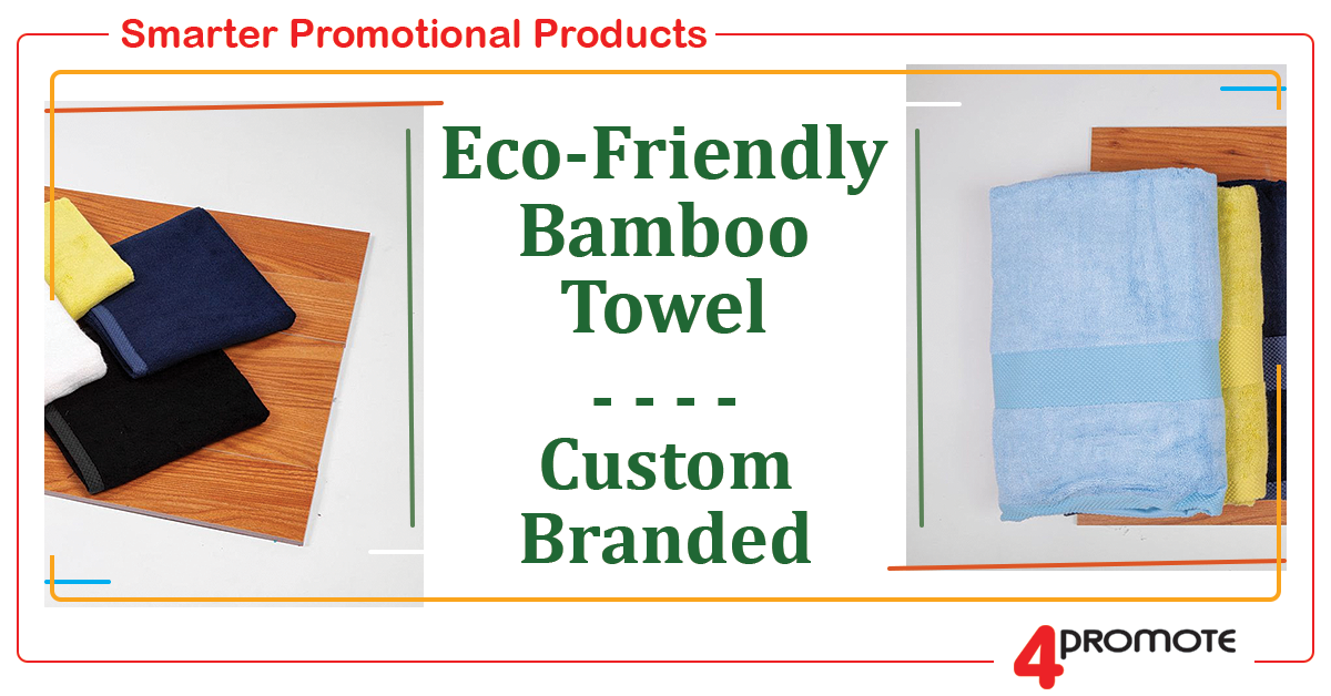 Custom Branded Eco-Friendly Bamboo Towels