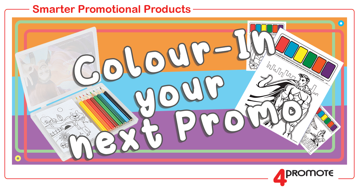 Custom Branded Colouring Items for you next promo