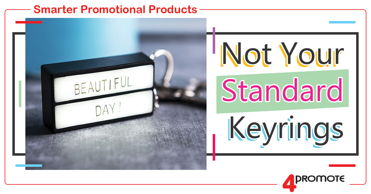 Custom Branded Keyrings promo