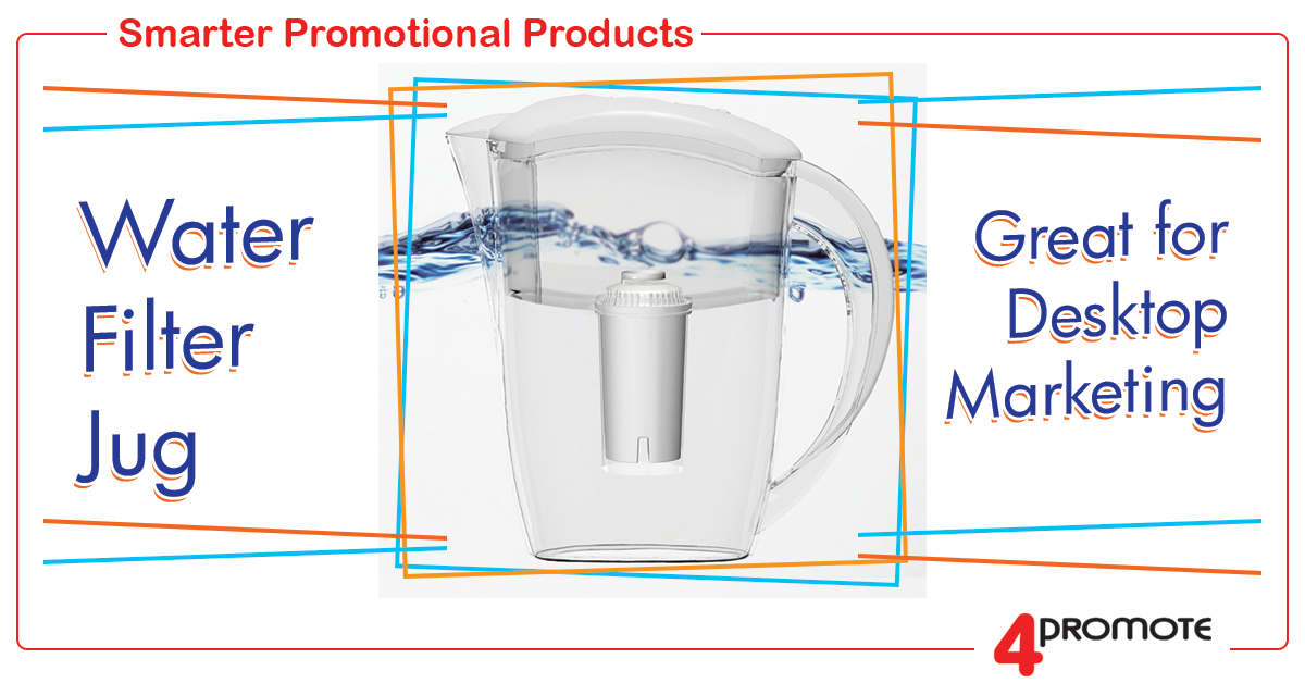 Great for Desktop Marketing - Water Filter Jug