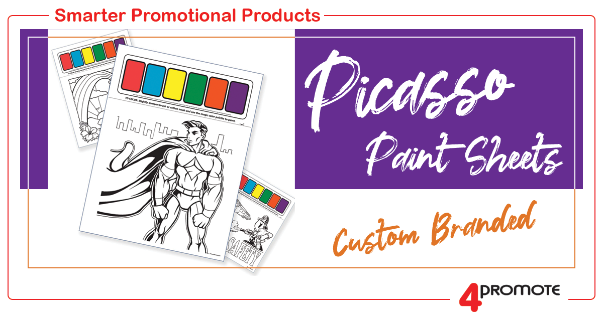 Custom Branded - Picasso Paint Sheets