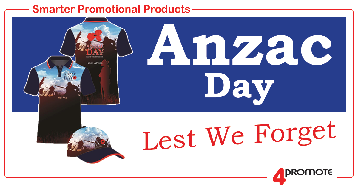 Custom Branded Anzac Day Polo and Cap Apparel