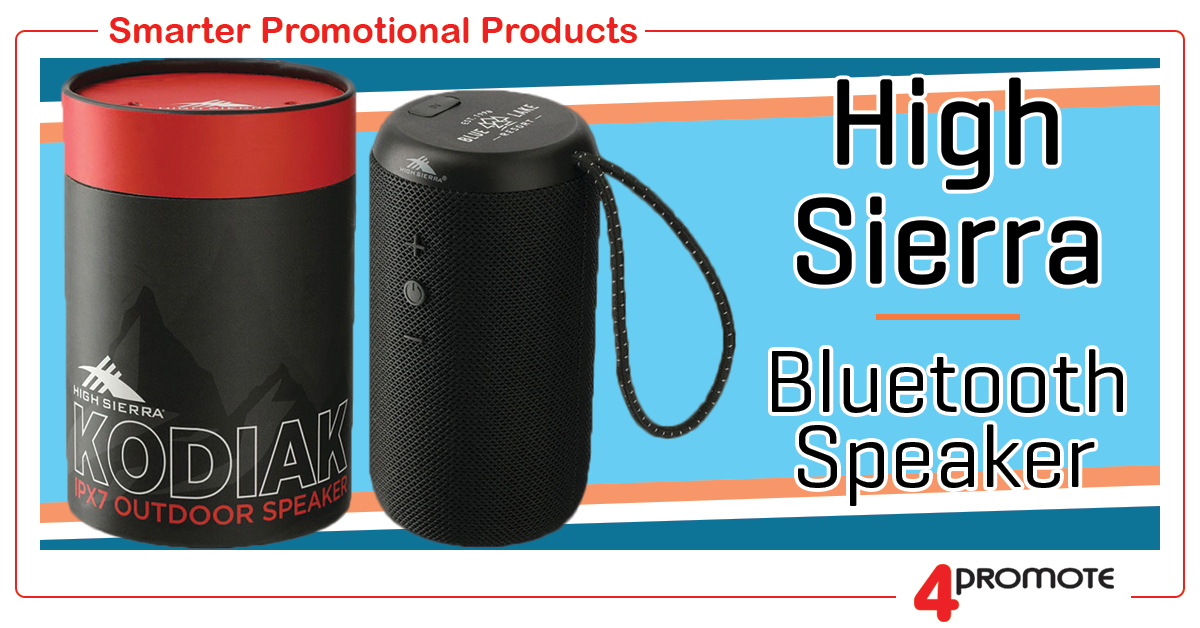 Custom Branded High Sierra Bluetooth Speaker