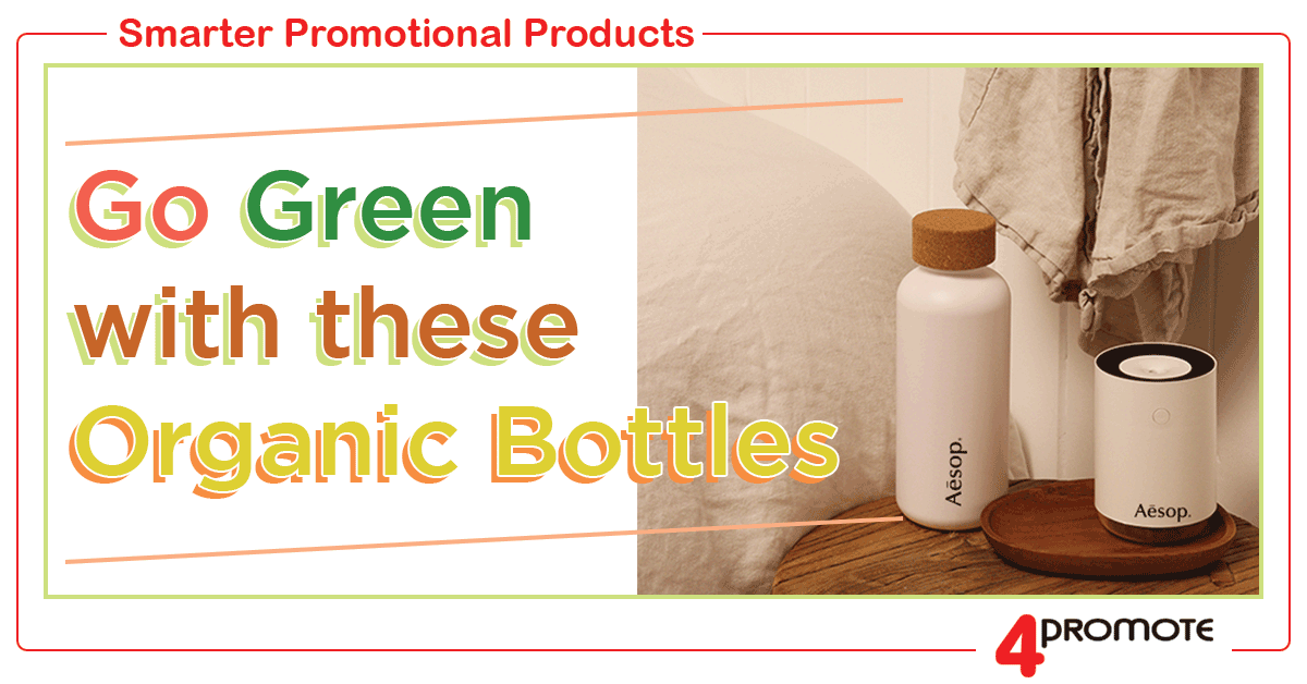 Custom Branded Organic Water Bottle