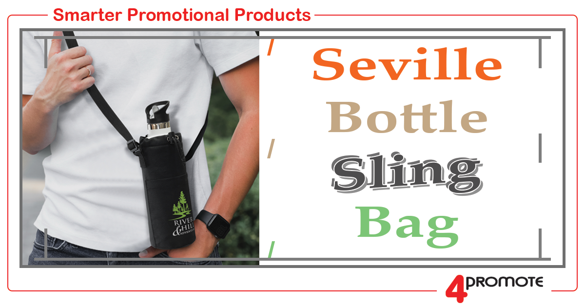 Custom Branded 12307 Seville Bottle Sling Bag