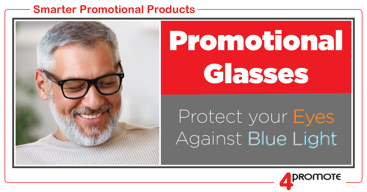 Custom Branded Eye Glasses with Blue Light Protection