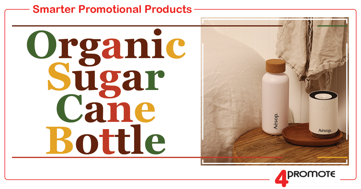 Custom Branded Organic Sugar Cane Bottle