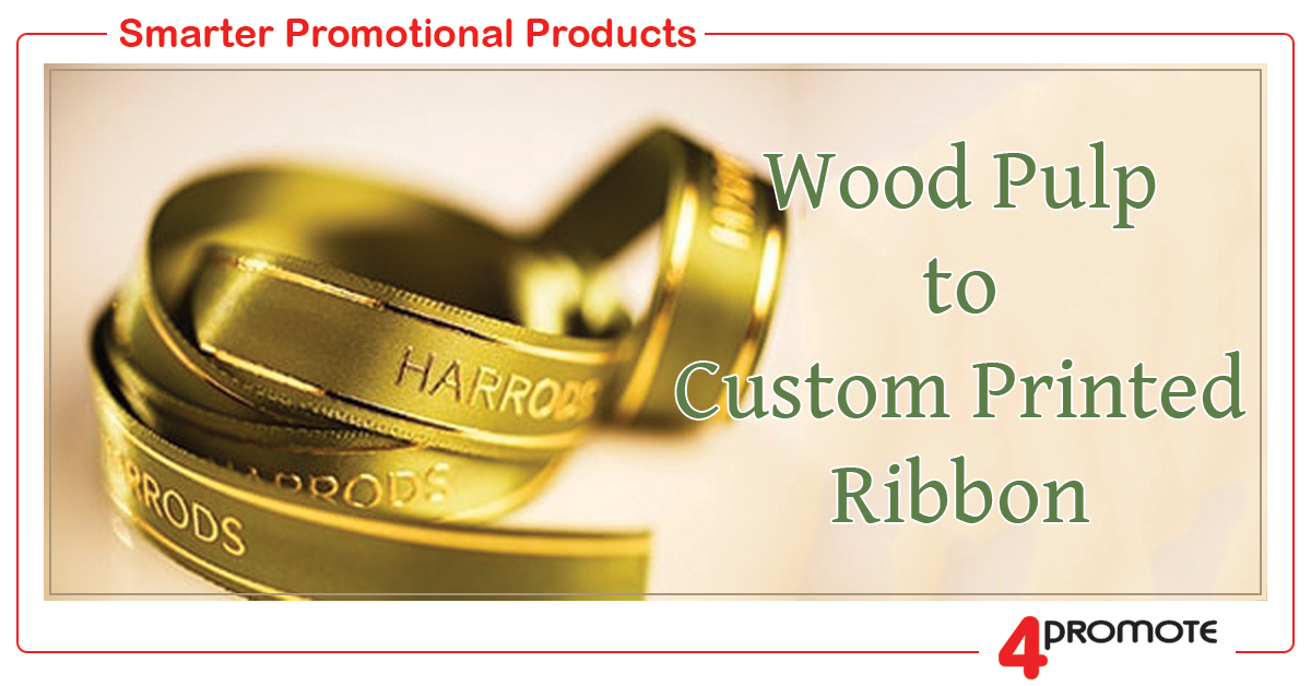 Custom Branded Eco Single Sided Satin Ribbon