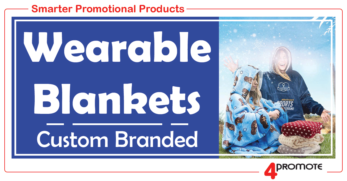 Custom Branded Wearable Blankets