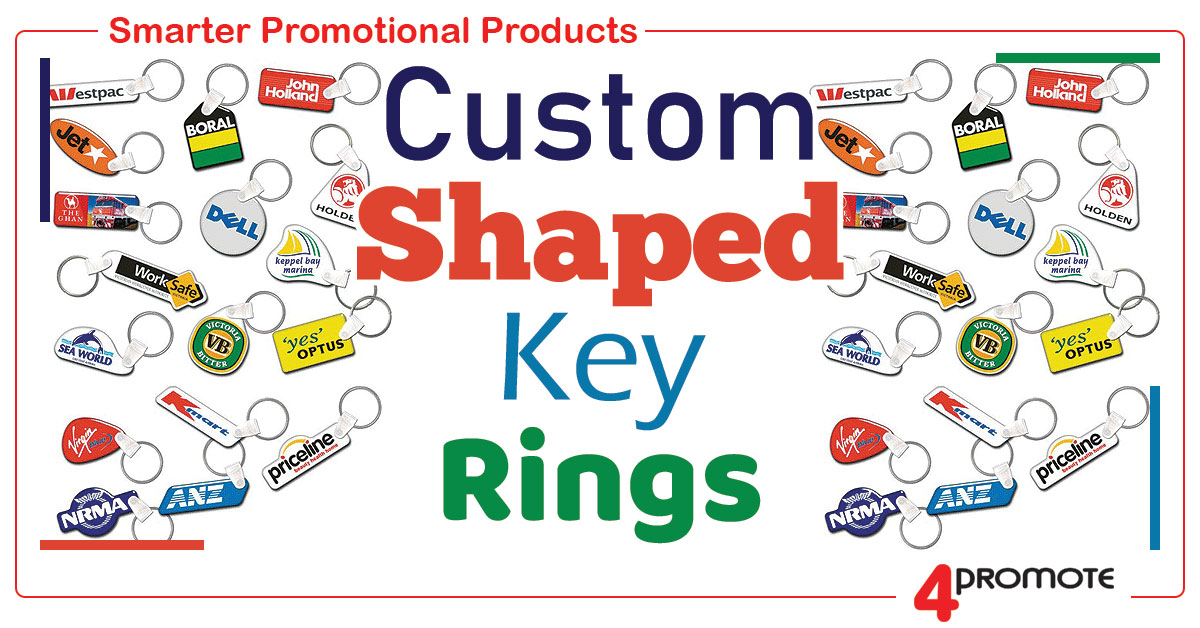 Custom Shaped Keyrings