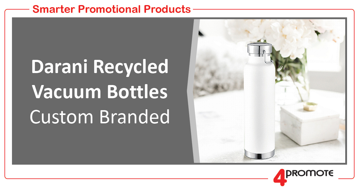 Custom Branded Darani Recycled Vacuum Bottles