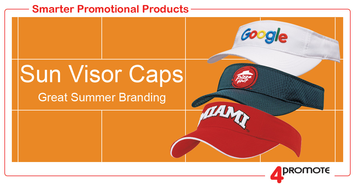 Custom Branded Sun Visor Caps