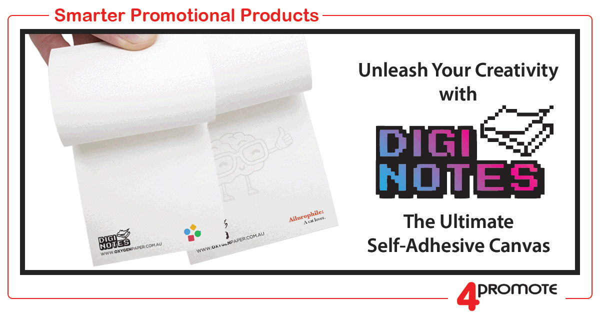 Custom Branded DigiNotes Ultimate Self Adhesive Sticky Notes