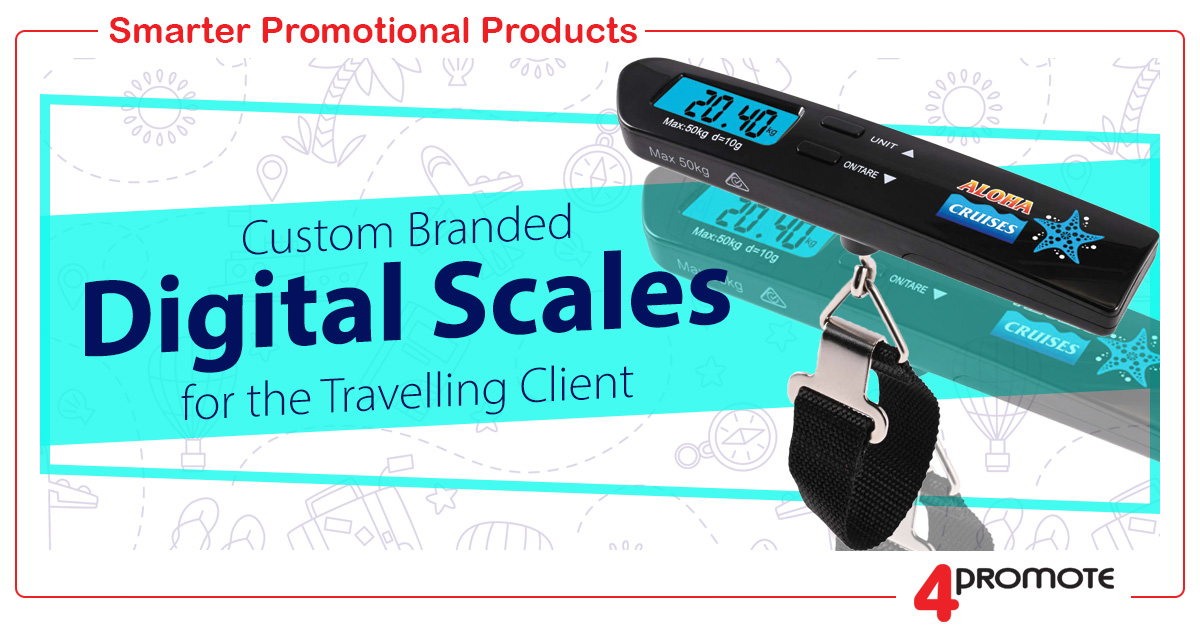 Custom Branded Digital Scale for Traveller