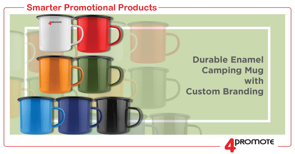 Custom Branded Durable Enamel Camping Mug