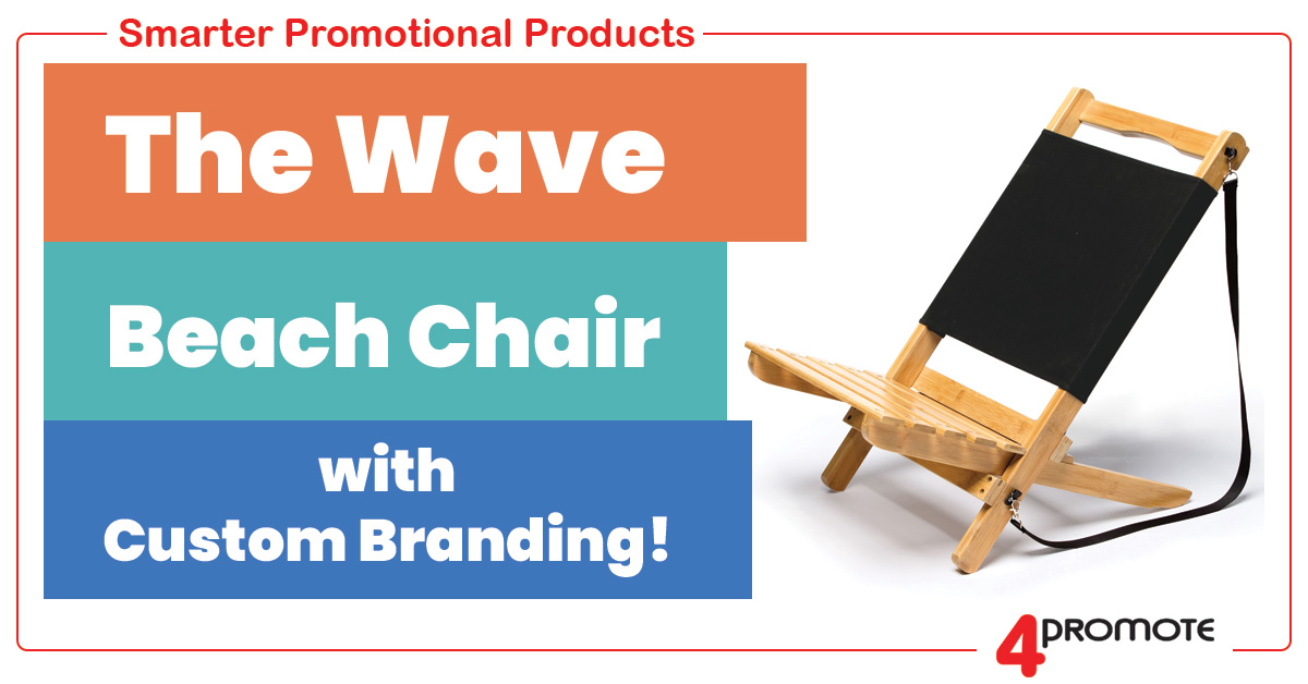 Custom Branded Wave Beach Chair