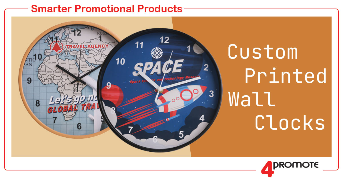 Custom Branded Printed Wall Clocks