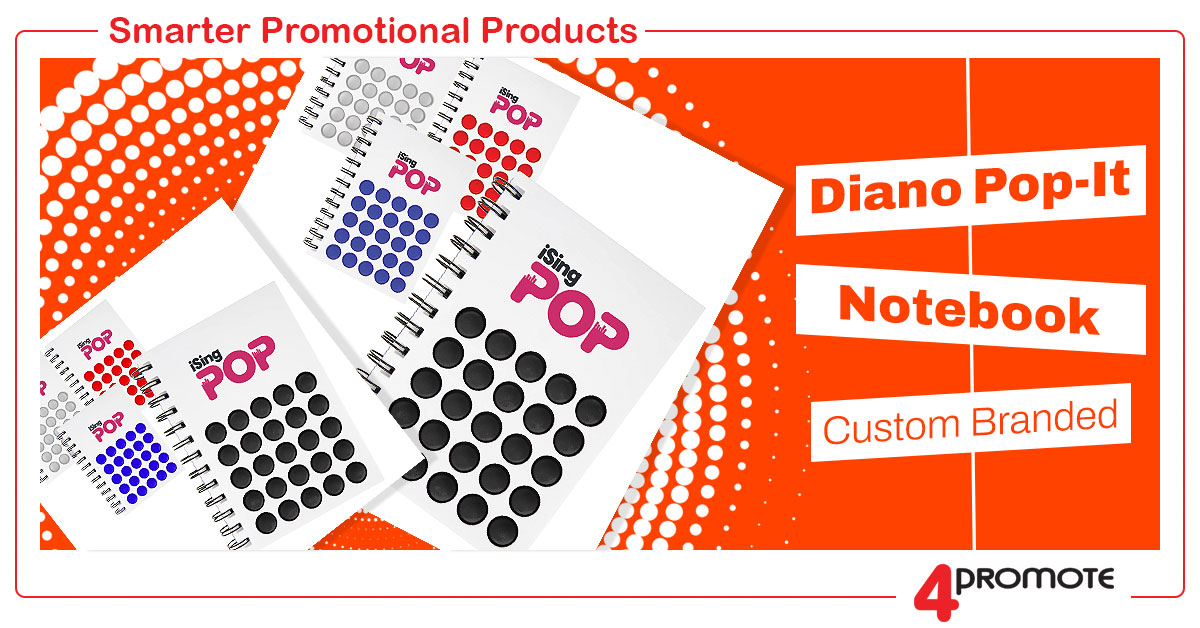 Custom Branded Diano Pop-It Notebook