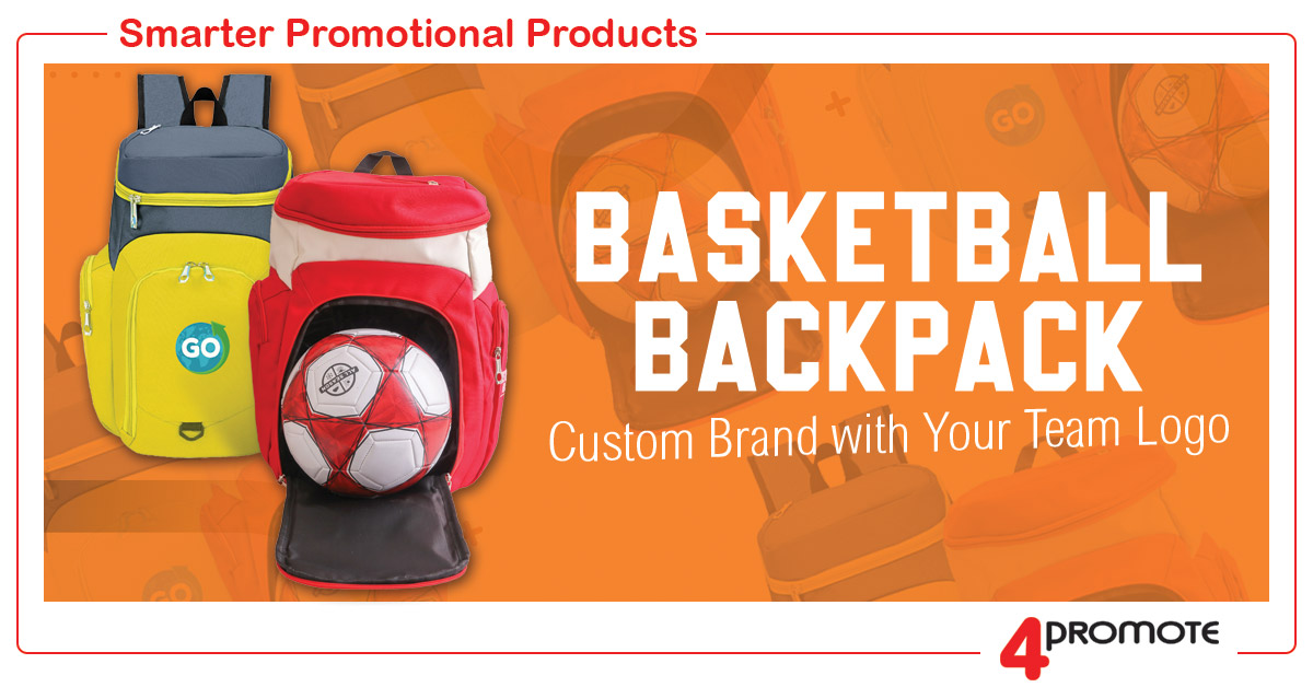 Custom Branded Basketball Backpack