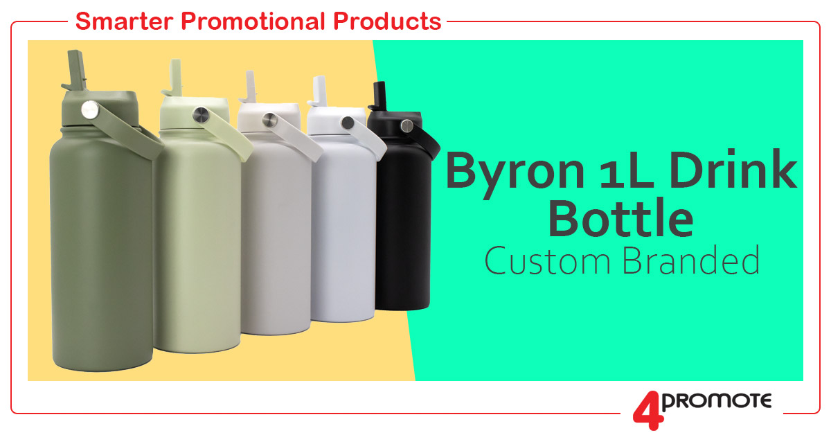 Custom Branded Byron 1L Drink Bottle