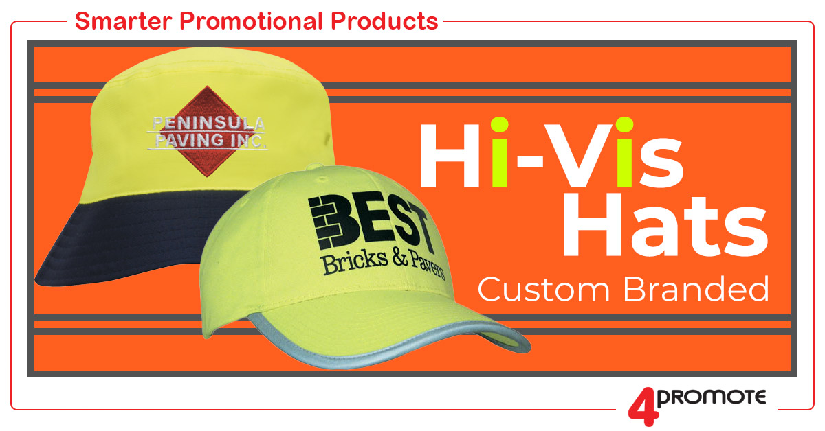 Custom Branded Hi-Vis Hats Headwear