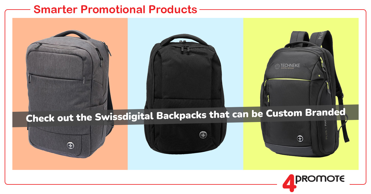 Custom Branded Swissdigital Backpack