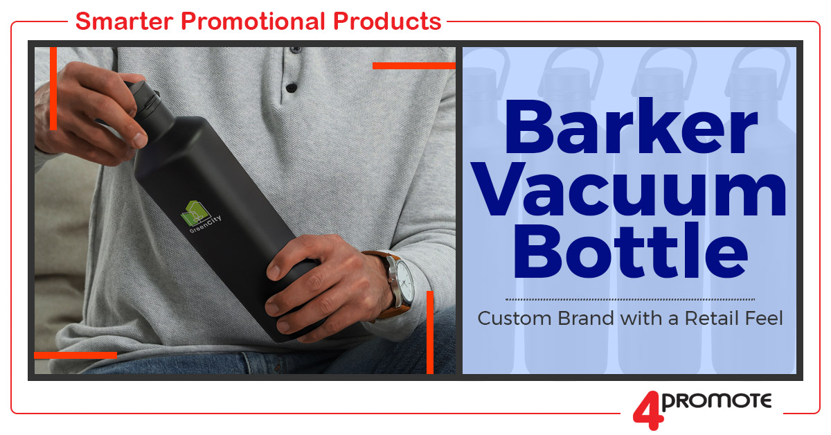 Custom Branded Barker Vacuum Bottle Drinkware