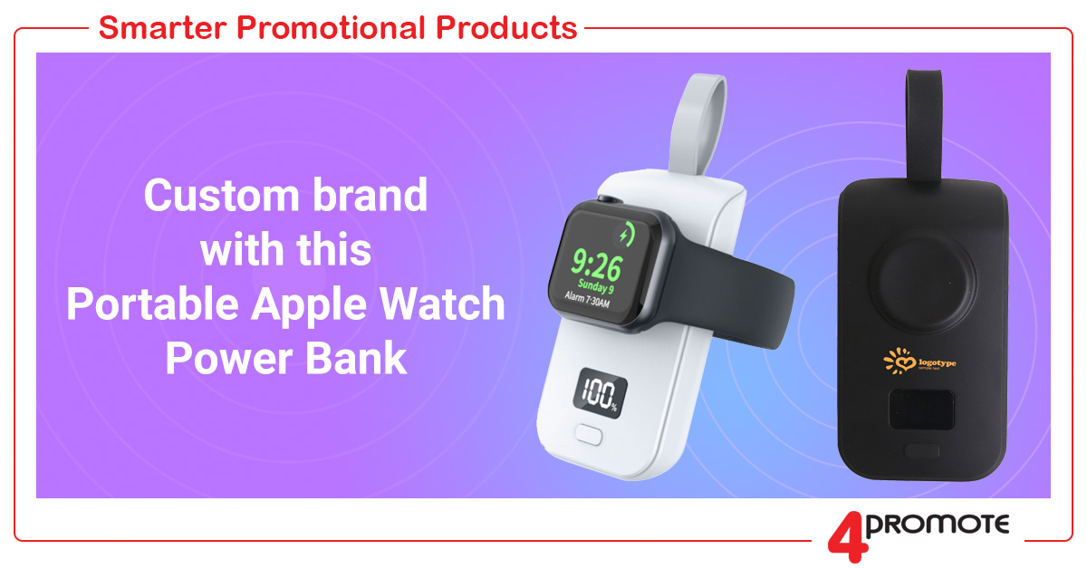 Custom Branded Portable Apple Watch Power Bank