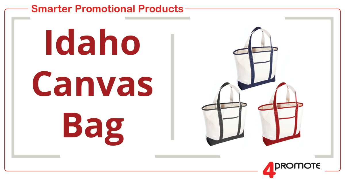 Custom Branded Idaho Canvas Bag