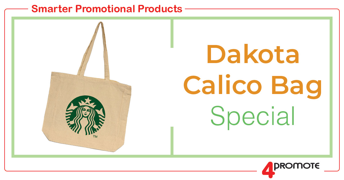 Custom Branded Dakota Calico Bag