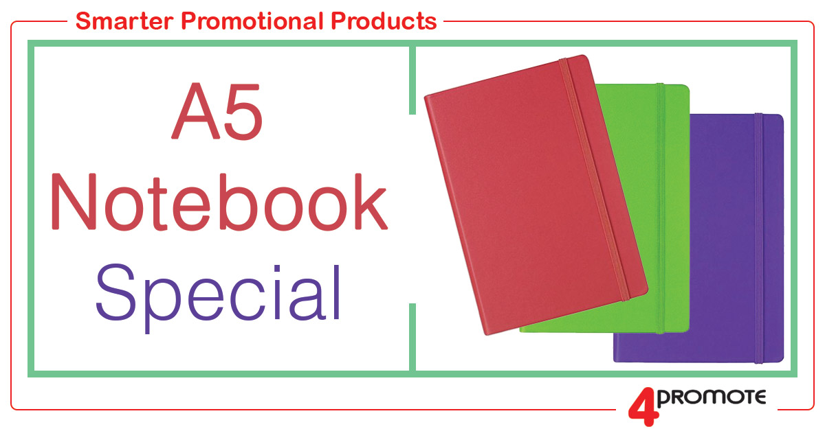 Custom Branded A5 Notebook