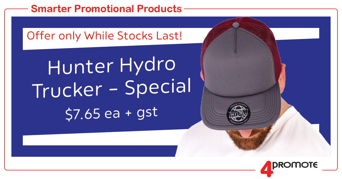Custom Branded Hydro Trucker Cap